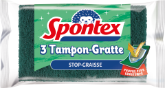 Tampon-Gratte Stop-Graisse x3