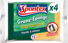 Gratte-Eponge Stop-Graisse+ x4