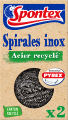 Spirales Inox Acier Recyclé x2