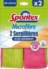 Serpillières Microfibre x2